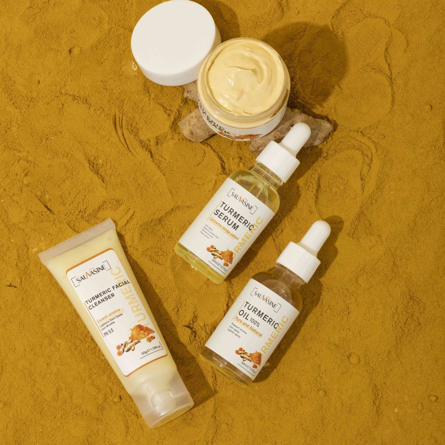 Organic Turmeric Skin Care Kit