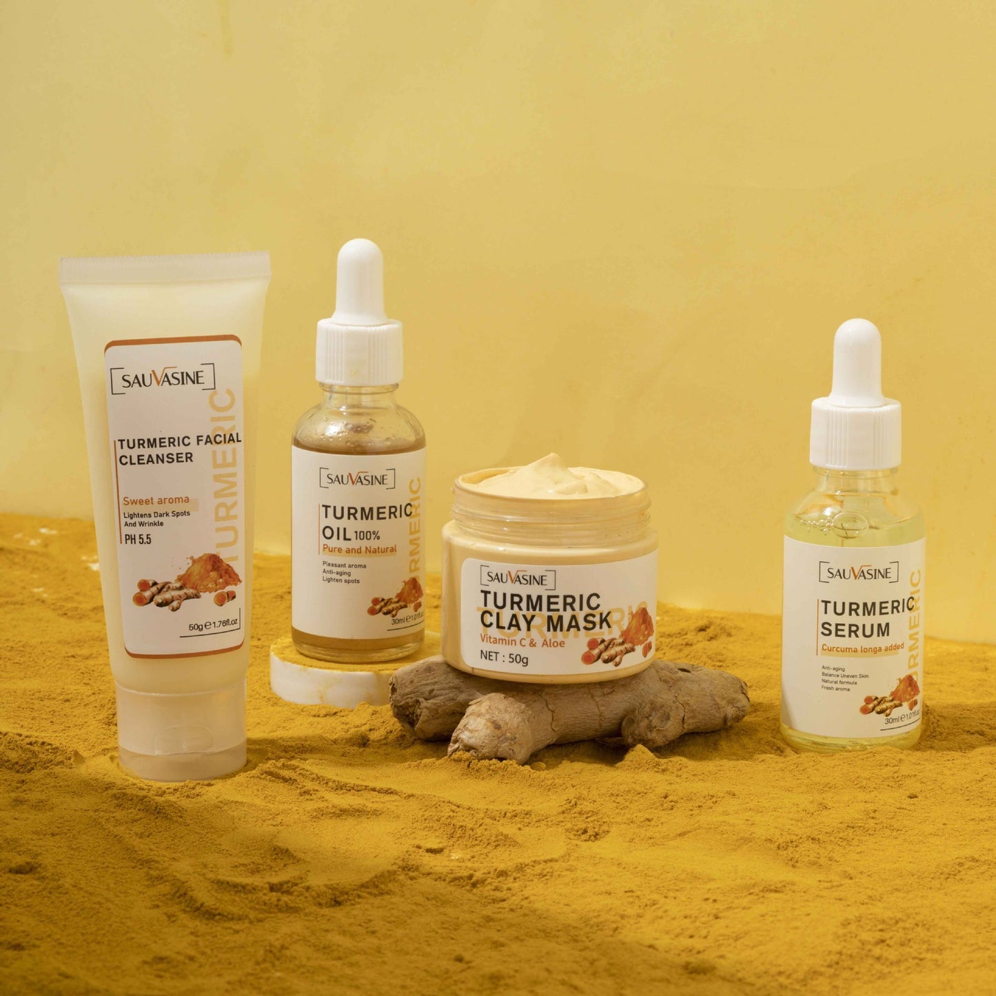 Organic Turmeric Skin Care Kit